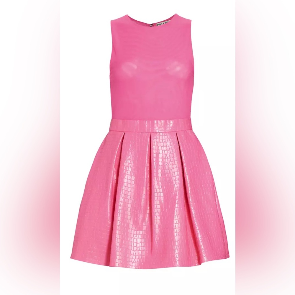 Alice + Olivia. Pink Dress. Size 4.